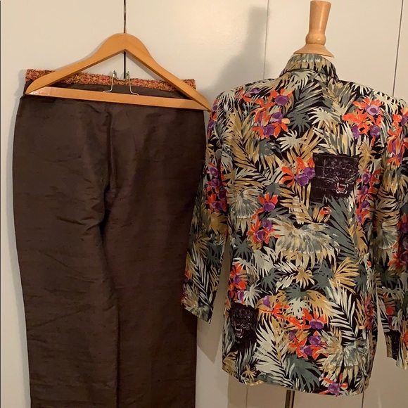 Etro Milano and Serge et Réal vintage pantsuit - Picture 7 of 10